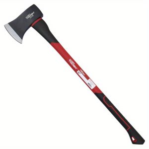 3.5 lb Single Bit Axe with Red & Black Double Injection Fiberglass 34