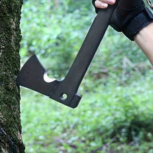 1pc Mountain Axe, Rescue Suit, EDC Multifunctional Axe, Outdoor Mountain Cutting Tree Chopping Axe Fire Axe Wild Equipment Axe, Sapper Axe, Camp Axe, Band Saw, Whistle, Magnesium Rod, Etc., For Fishing, Hiking, Life, Gifts For Men And Women.