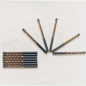 10pcsu002Fset, Efficient Drywall Drill Bits - High Speed Steel HSS M2 Set for Quick and Precise Drilling